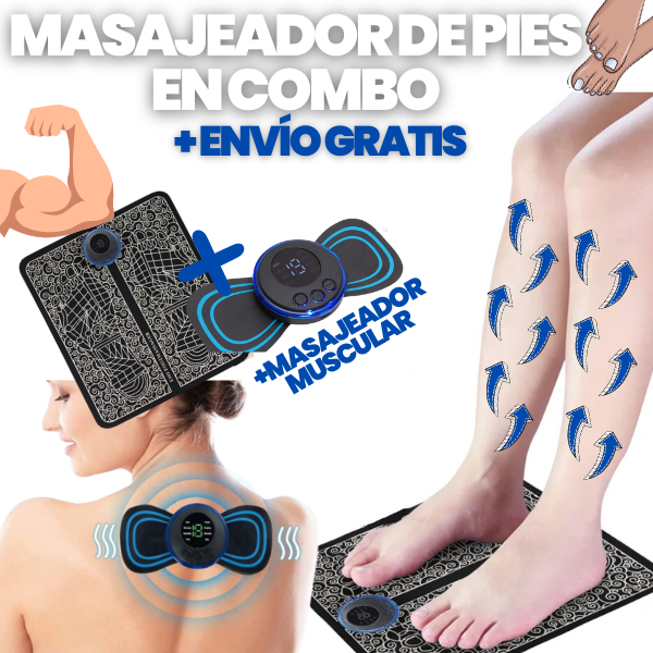 Foot Massager® - Relaja tus pies, revitaliza tu día.